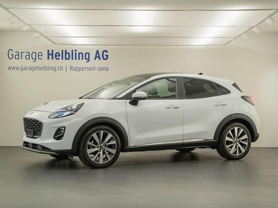 Weiss Gebraucht 2021 Ford Puma Titanium X SUV | CHF 18’800 (Fairer Preis)