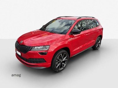 Velvet rot, metallic spezial Gebraucht 2022 Skoda Karoq SportLine SUV | CHF 33’990 (Guter Preis)