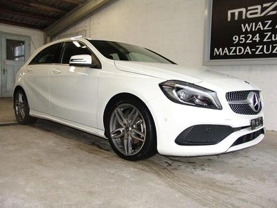 Weiss Gebraucht 2018 Mercedes A200 AMG line Limousine | CHF 19’500