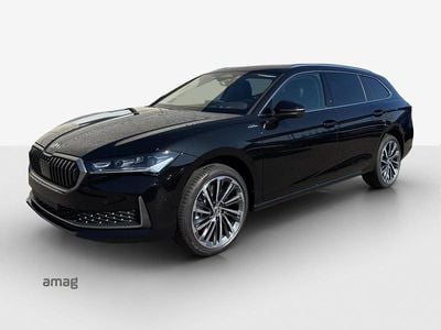 Ebony schwarz, metallic Gebraucht 2025 Skoda Superb LAURIN & KLEMENT Kombi | CHF 62’900