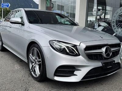 Silber Gebraucht 2018 Mercedes E220 AMG line Limousine | CHF 31’900 (Fairer Preis)