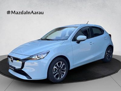 Blau Gebraucht 2024 Mazda 2 Center-Line Limousine | CHF 21’900 (Etwas zu teuer)