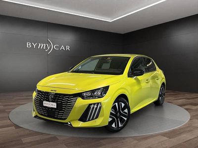 Neu Peugeot 208 Allure 100 PS (73 kW) 2025 Gelb Kleinwagen