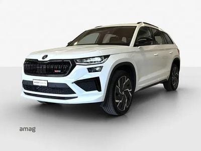 Moon weiss, metallic Gebraucht 2024 Skoda Kodiaq RS SUV | CHF 49’555 (Teuer)