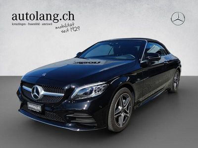 Schwarz Gebraucht 2023 Mercedes C200 AMG line Cabrio | CHF 54’800
