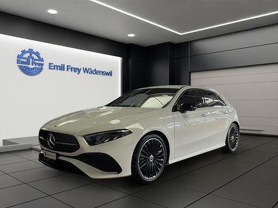 Weiss Neu 2025 Mercedes A220 AMG line Limousine | CHF 54’200