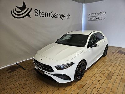 Weiss Neu 2025 Mercedes A200 AMG line Limousine | CHF 45’990 (Superpreis)