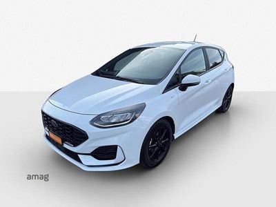 Gebraucht Ford Fiesta ST-Line 125 PS (91 kW) 2022 Weiss Kleinwagen