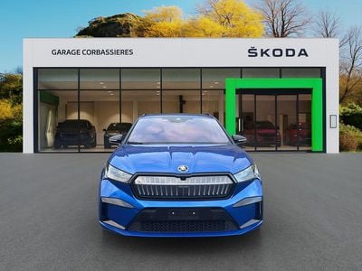 Blau Gebraucht 2021 Skoda Enyaq iV SportLine SUV | CHF 33’900 (Fairer Preis)
