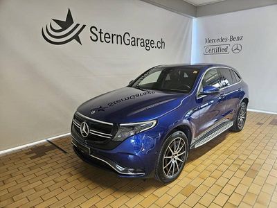 Gebraucht Mercedes EQC400 AMG line 300 kW (408 PS) 2021 Blau SUV