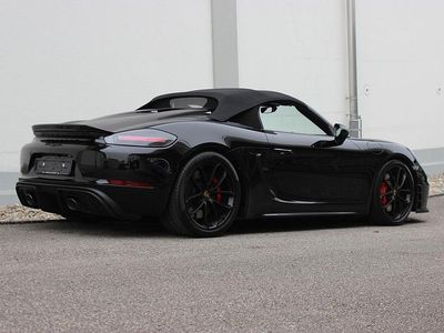 Schwarz Gebraucht 2020 Porsche Boxster Spyder Cabrio | CHF 95’500