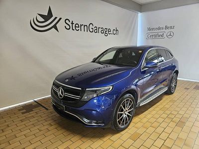 Blau Gebraucht 2021 Mercedes EQC400 AMG line SUV | CHF 37’000 (Guter Preis)