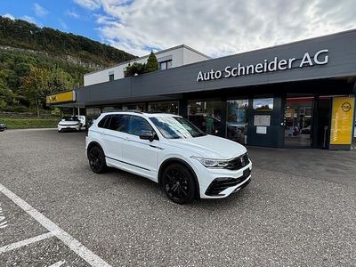 Weiss Gebraucht 2022 VW Tiguan R-line SUV | CHF 42’900 (Teuer)