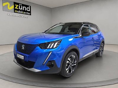 Gebraucht Peugeot e-2008 GT-line 100 kW (136 PS) 2020 Blau SUV