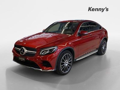 Rot Gebraucht 2019 Mercedes GLC250 AMG line Coupé | CHF 39’890 (Teuer)