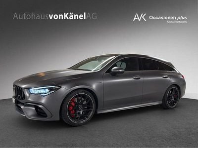 Gebraucht Mercedes CLA45 AMG Shooting Brake AMG 422 PS (310 kW) 2021 Grau Kombi