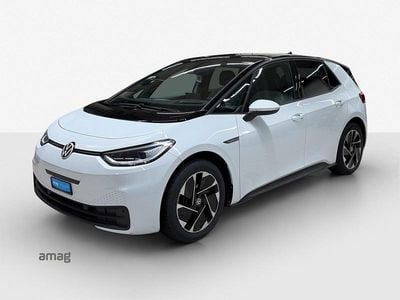 Gletscherweiss met.schwarz Gebraucht 2021 VW ID.3 Pro Performance Kleinwagen | CHF 21’990 (Fairer Preis)