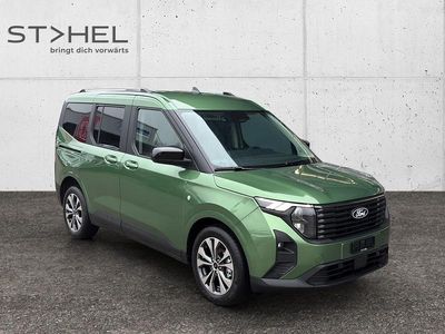 Neu Ford Tourneo Courier Titanium 125 PS (91 kW) 2025 Grün Van / Kleinbus