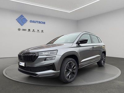 Grau Neu 2025 Skoda Karoq SportLine SUV | CHF 43’360 (Etwas zu teuer)
