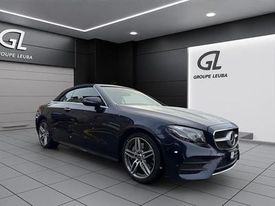 Gebraucht Mercedes E400 AMG line 333 PS (244 kW) 2019 Blau Cabrio