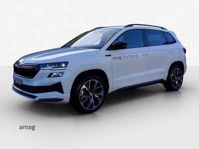 Moon weiss, metallic Gebraucht 2025 Skoda Karoq SportLine SUV | CHF 34’900 (Guter Preis)