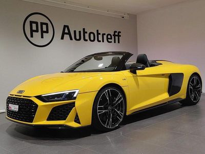 Gelb Gebraucht 2024 Audi R8 Spyder Design Cabrio | CHF 149’899