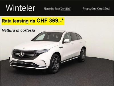 Gebraucht Mercedes EQC400 AMG line 300 kW (408 PS) 2020 Weiss SUV