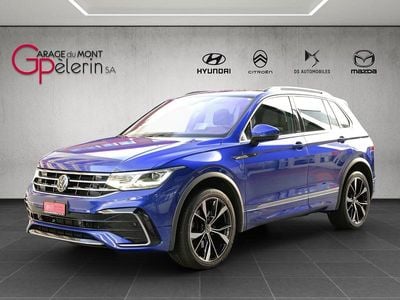 Blau Gebraucht 2022 VW Tiguan R-line SUV | CHF 29’900 (Guter Preis)
