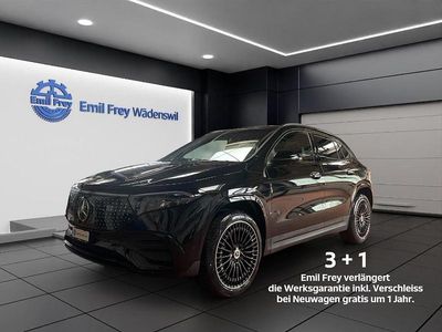Schwarz Neu 2025 Mercedes EQA350 AMG line SUV | CHF 64’820