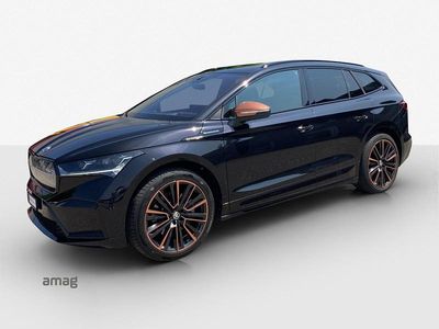 Gebraucht Skoda Enyaq iV 194 kW (265 PS) 2022 Magic schwarz, perleffekt SUV