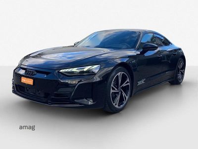 Mythosschwarz metallic Gebraucht 2021 Audi e-tron GT quattro Ambiente Limousine | CHF 52’800 (Fairer Preis)
