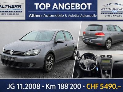 Gebraucht VW Golf VI Trendline 122 PS (89 kW) 2008 Kleinwagen