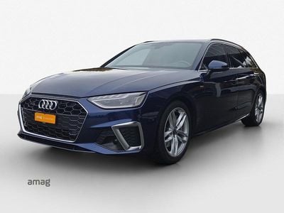 Navarrablau metallic Gebraucht 2022 Audi A4 S-Line Kombi | CHF 35’490 (Fairer Preis)