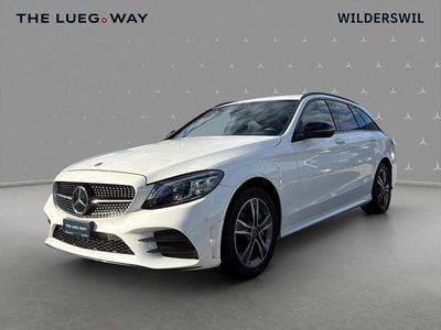 Weiss Gebraucht 2019 Mercedes C200 AMG line Kombi | CHF 19’900 (Guter Preis)