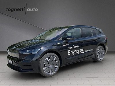Schwarz Gebraucht 2023 Skoda Enyaq iV RS SUV | CHF 44’900 (Fairer Preis)