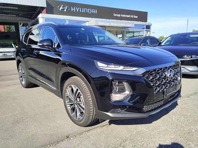 Schwarz Gebraucht 2019 Hyundai Santa Fe SUV | CHF 37’500