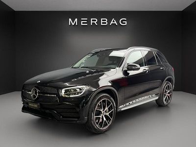 Schwarz Gebraucht 2022 Mercedes GLC300e AMG line SUV | CHF 47’900
