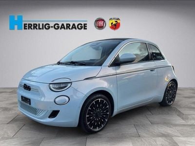 Blau Gebraucht 2021 Fiat 500e La Prima Cabrio | CHF 21’900 (Guter Preis)