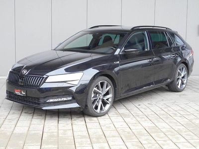 Schwarz Gebraucht 2024 Skoda Superb SportLine Kombi | CHF 39’800 (Teuer)