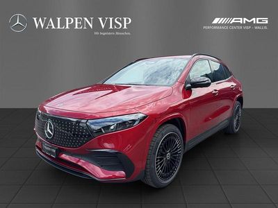 Rot Neu 2025 Mercedes EQA300 AMG line SUV | CHF 60’720