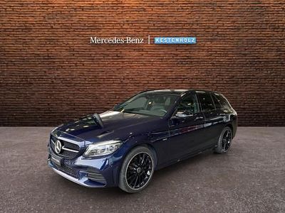 Gebraucht Mercedes C200 AMG line 184 PS (135 kW) 2021 Blau Kombi
