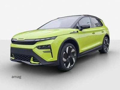 Neu Skoda Elroq RS 250 kW (340 PS) 2026 Moon weiss, metallic mit schwarzem dach SUV