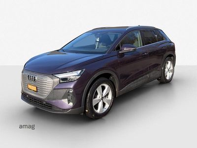 Gebraucht Audi Q4 e-tron Basis 125 kW (170 PS) 2021 Auroraviolett metallic SUV