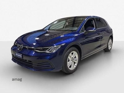 Atlantic blue metallic Gebraucht 2021 VW Golf VIII Life Limousine | CHF 21’300 (Fairer Preis)