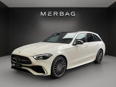 Weiss Neu 2025 Mercedes C300e Kombi | CHF 77’600 (Fairer Preis)