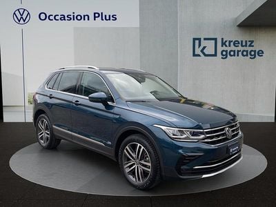 Blau Gebraucht 2022 VW Tiguan Elegance SUV | CHF 29’800 (Guter Preis)