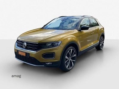Kurkuma yellow schwarz Gebraucht 2019 VW T-Roc Advance SUV | CHF 21’990 (Guter Preis)
