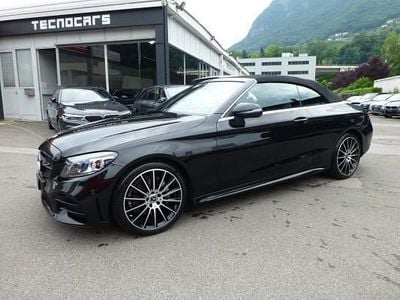 Schwarz Gebraucht 2019 Mercedes C200 AMG line Cabrio | CHF 25’900 (Etwas zu teuer)