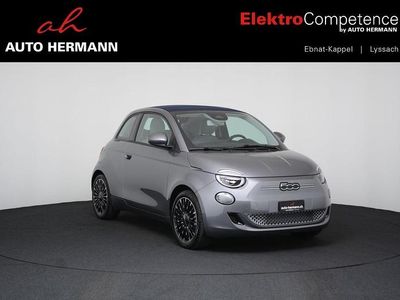 Schwarz Gebraucht 2023 Fiat 500e Icon Cabrio | CHF 28’900 (Teuer)