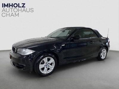 Schwarz Gebraucht 2011 BMW 120 Cabriolet Advantage Cabrio | CHF 9’900
